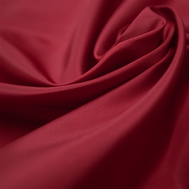 Tecido tafetá sevilha (verão) vermelho carmim