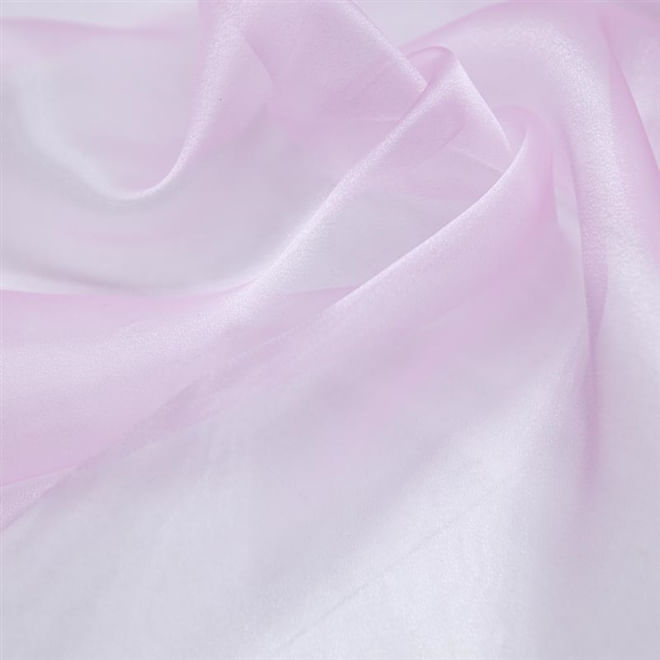 Tecido organza cristal rosa orquídea