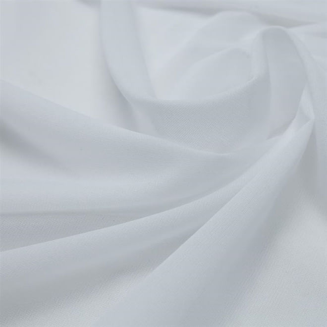 Tecido entretela branca termocolante para tecidos leves