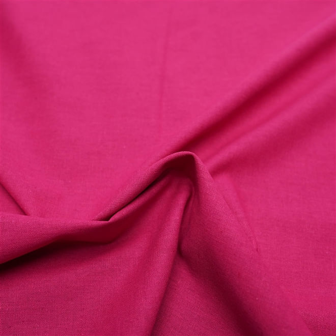 Tecido viscolinho com algodão pink