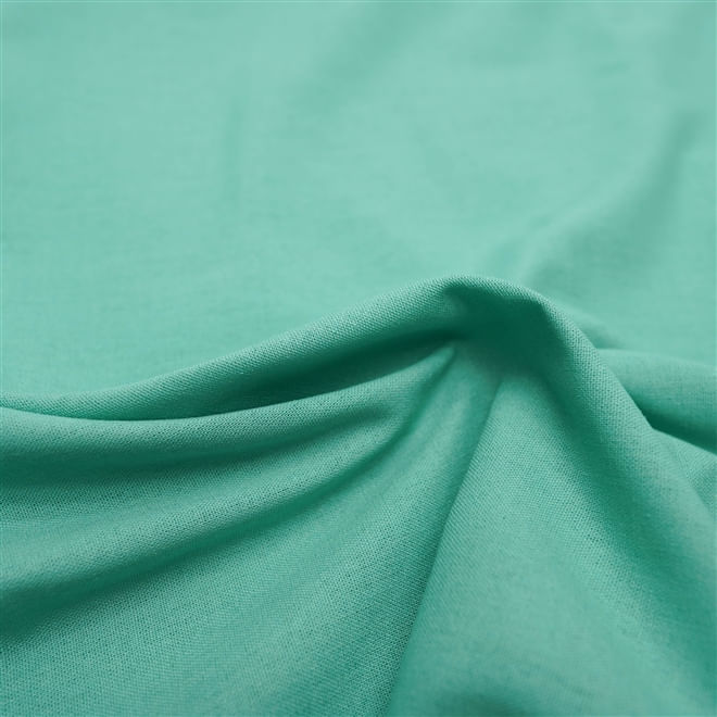 Tecido viscolinho com algodão verde