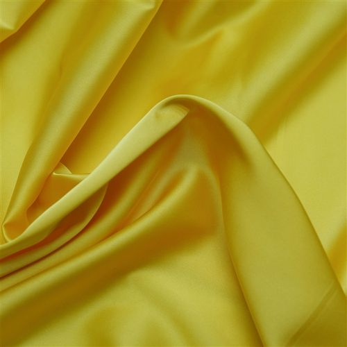 Tecido satin com elastano amarelo