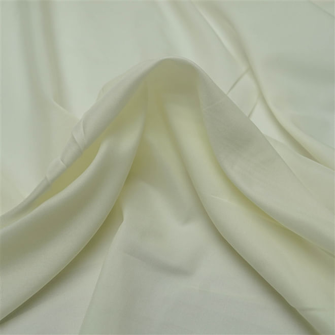 Tecido forro 100% poliéster para tecidos leves off white