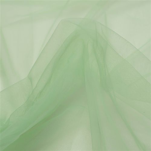 Tecido tule ilusione (ilusion) verde menta