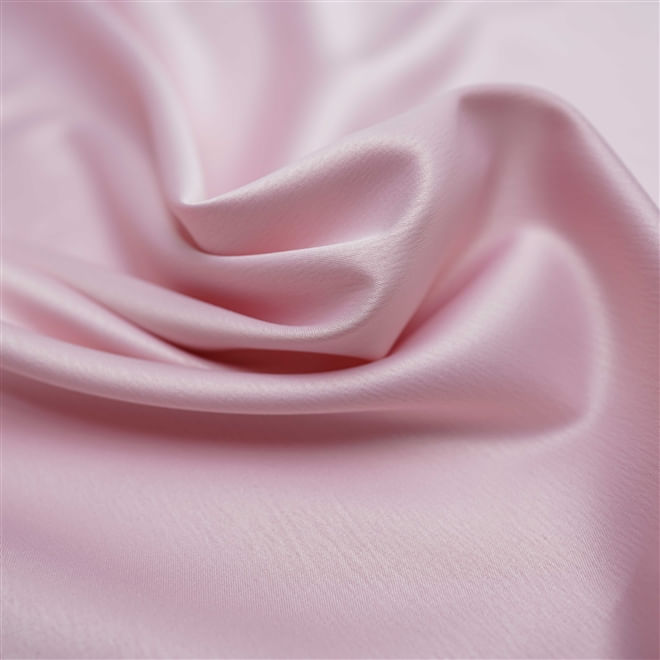 Tecido crepe pasquale rosa claro