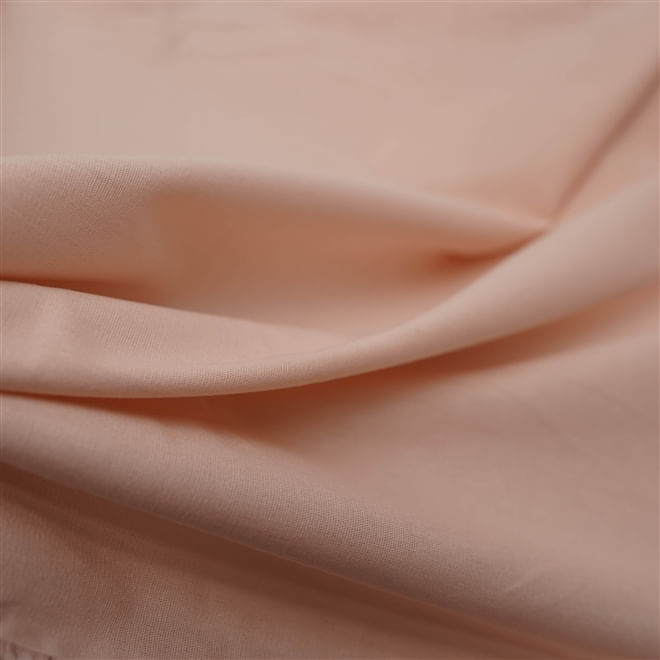 Tecido tricoline 100% algodão rosa claro