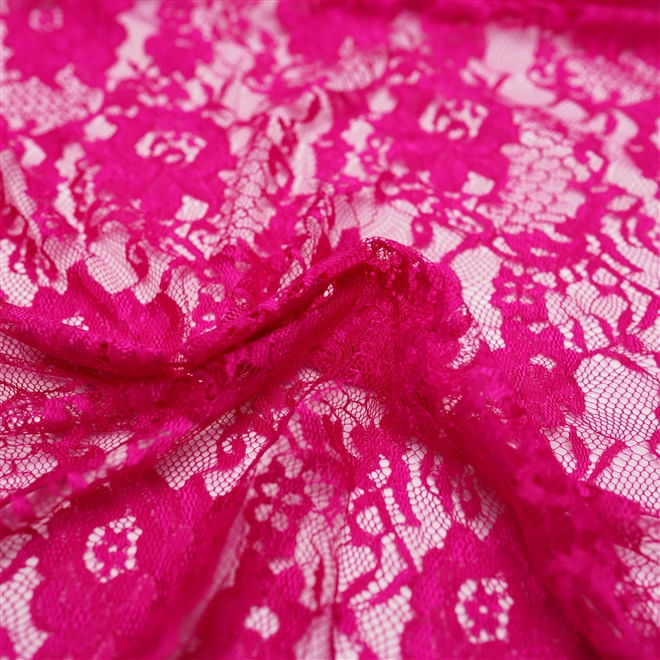 Tecido renda pink
