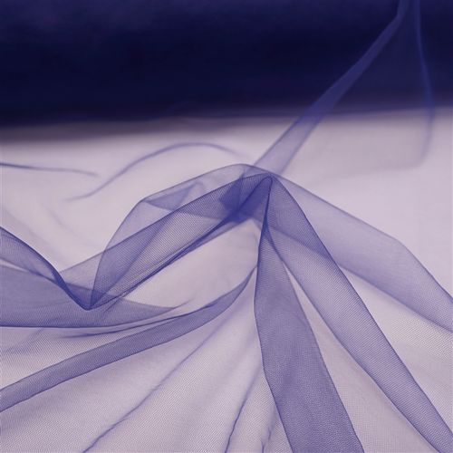 Tecido tule ilusione (ilusion) azul marinho