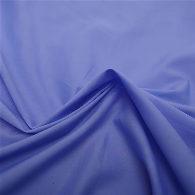 Tecido tricoline misto azul serenity