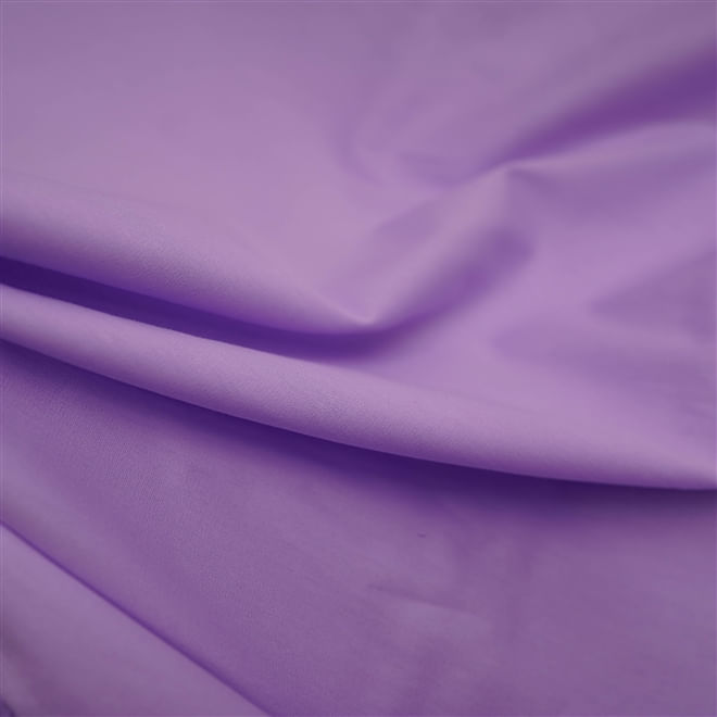 Tecido tricoline 100% algodão lilás