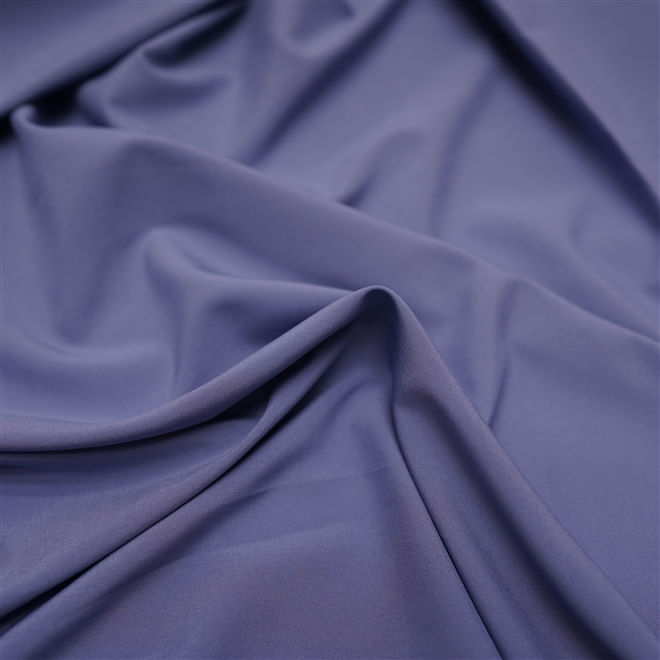 Tecido seda pluma azul serenity