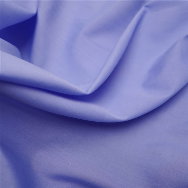 Tecido tricoline misto azul serenity