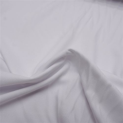 Tecido piquet 100% viscose branco