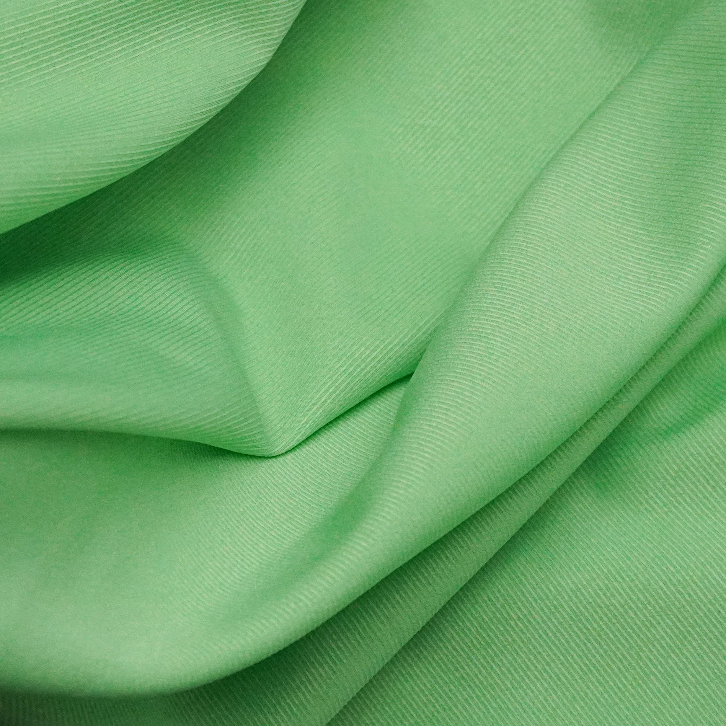 Tecido poliéster com elastano rayon verde claro
