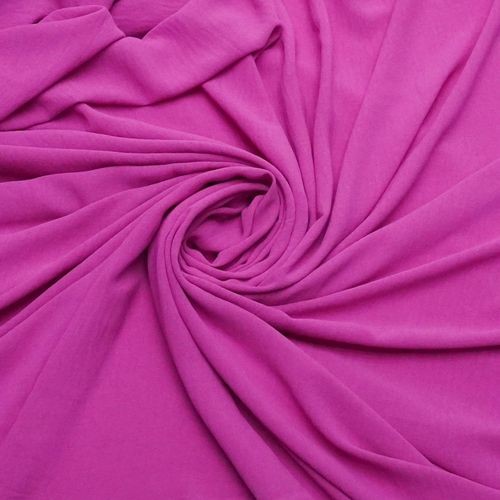 Tecido crepe summer fucsia