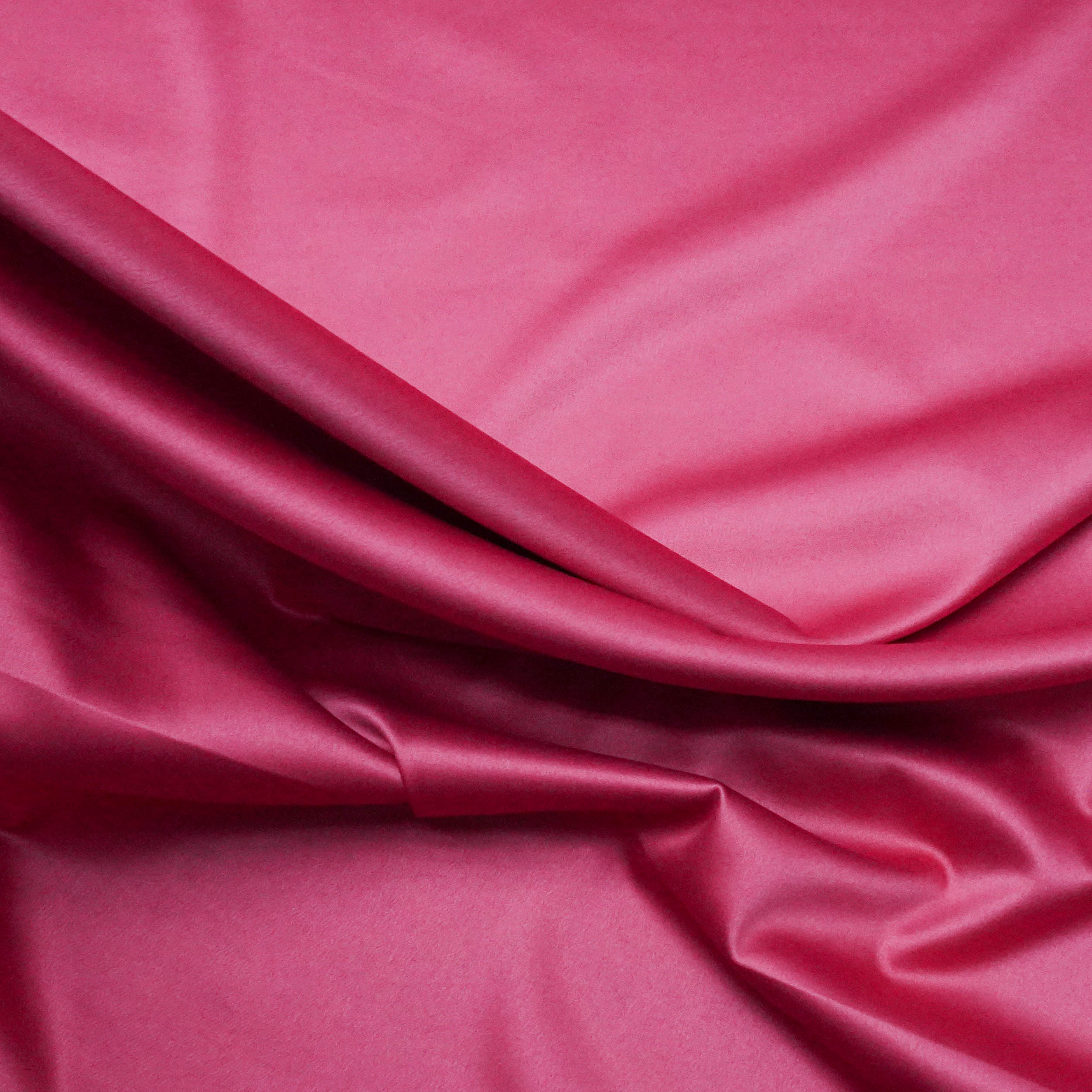 Tecido crepe pasquale pink framboesa