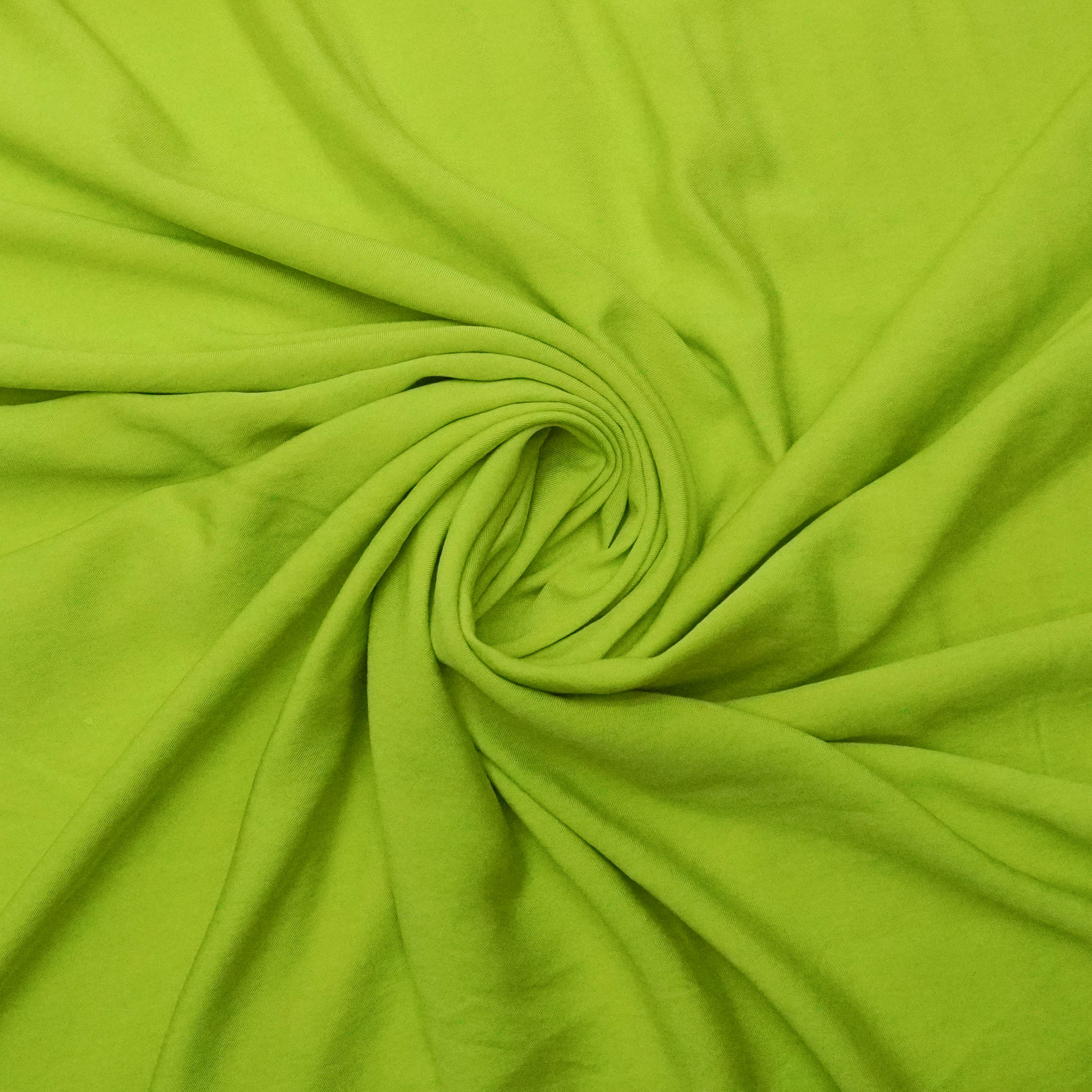 Tecido poliviscose verde lima