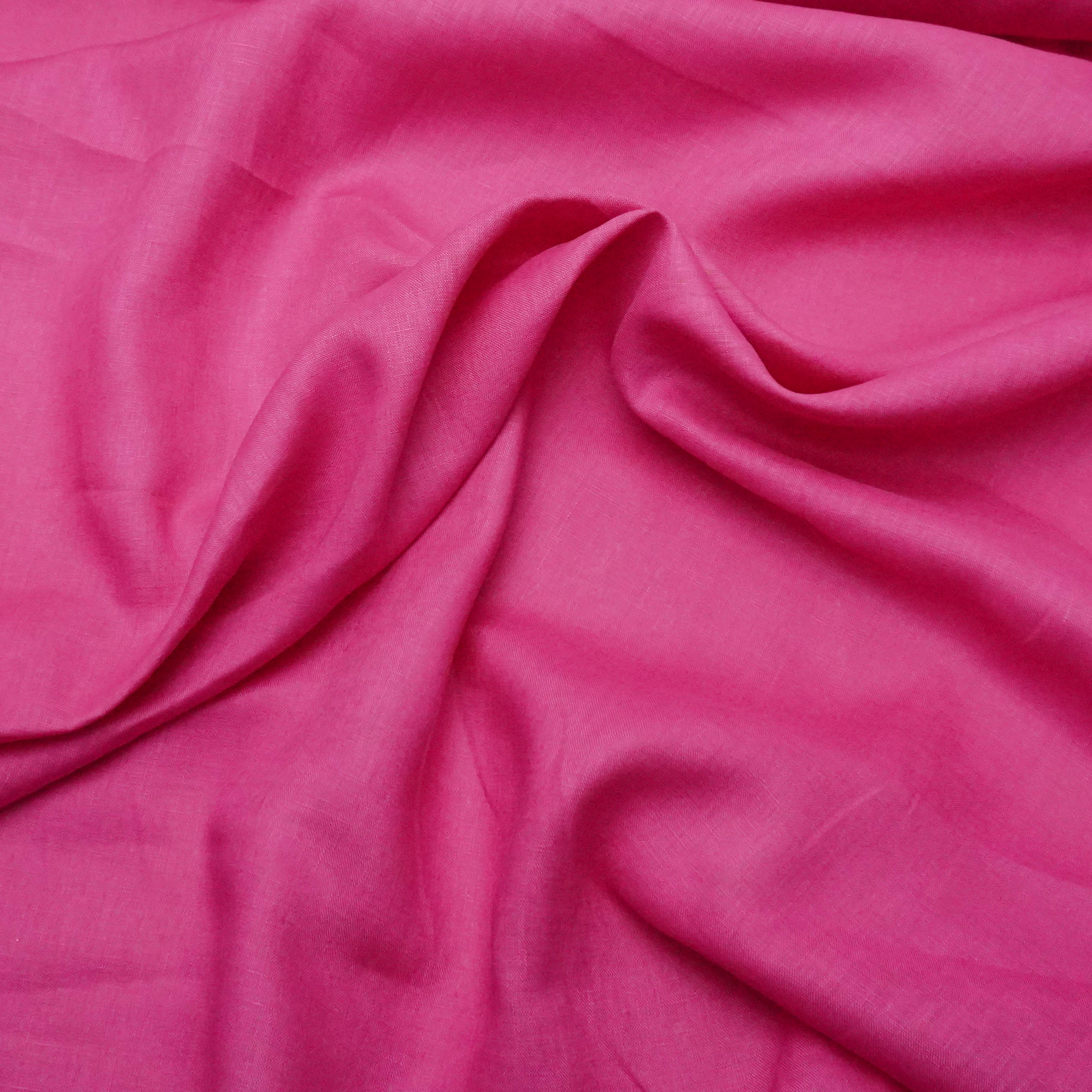 Tecido linho puro pink 100% linho