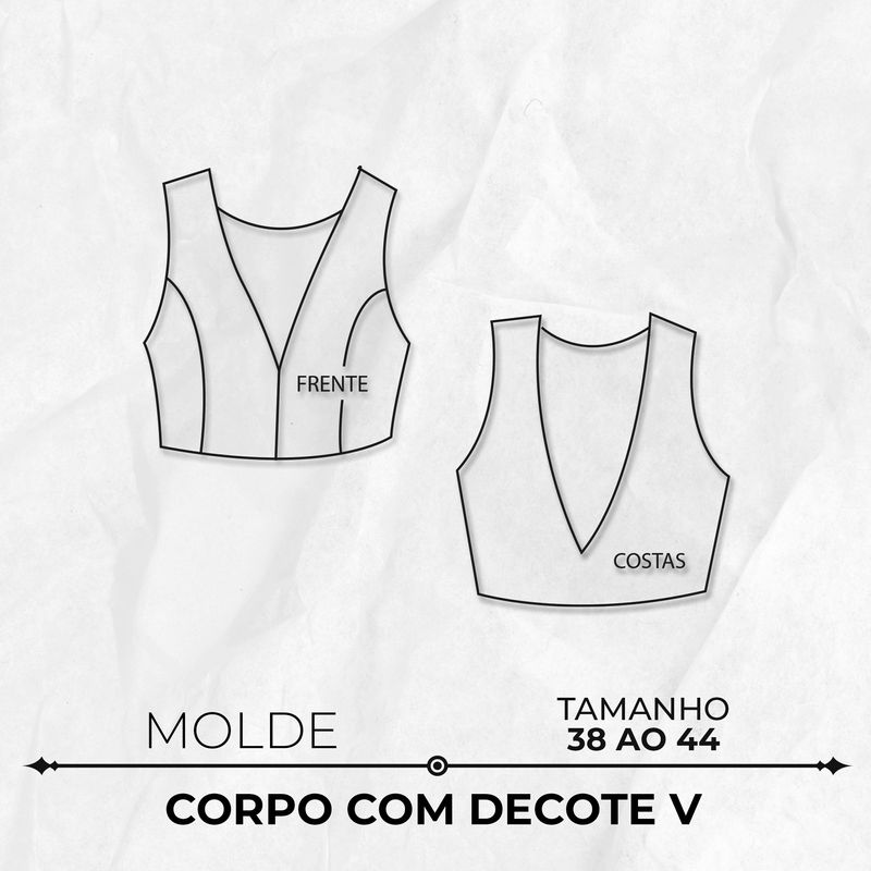 Molde-corpo-com-decote-V-vestido-38-ao-48-Ref-13848-1