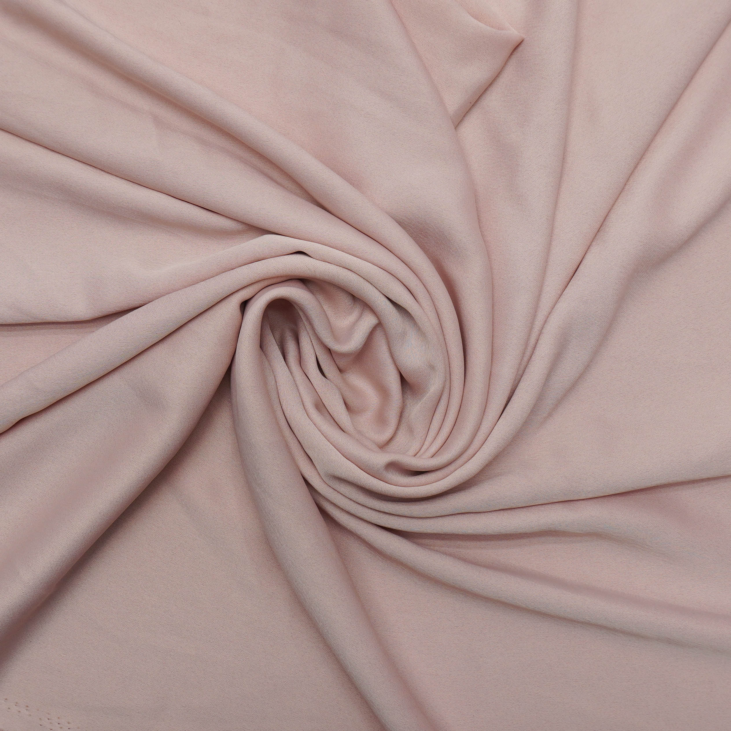 Tecido crepe versailles leve rosa claro