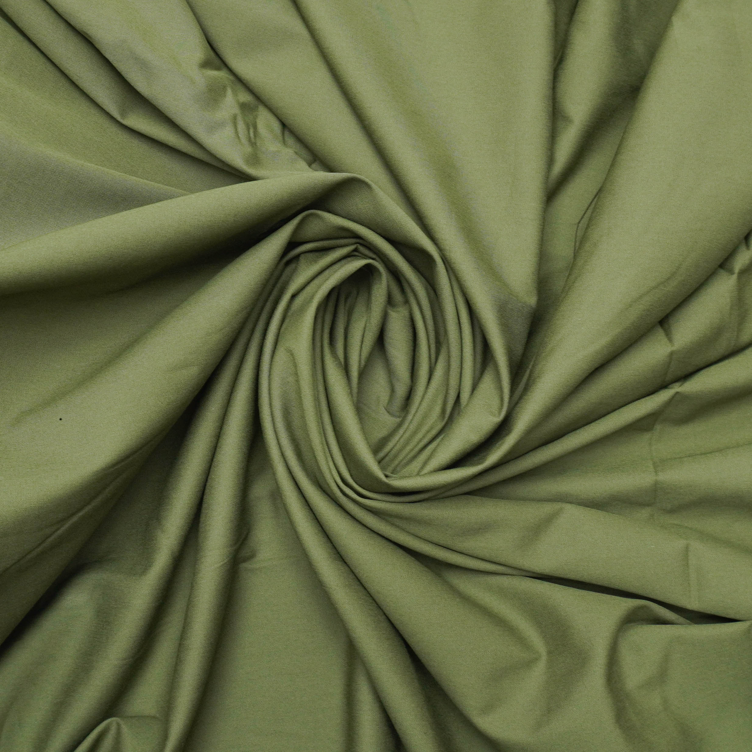 Tecido tricoline verde militar