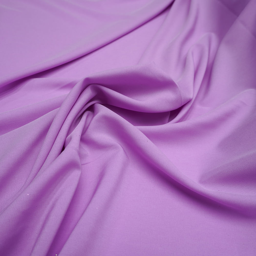 Tecido seda pluma lilás