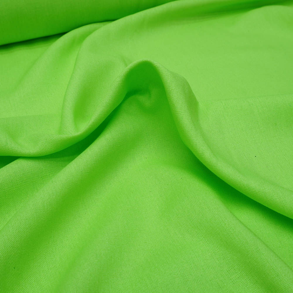 Tecido viscolinho verde lima