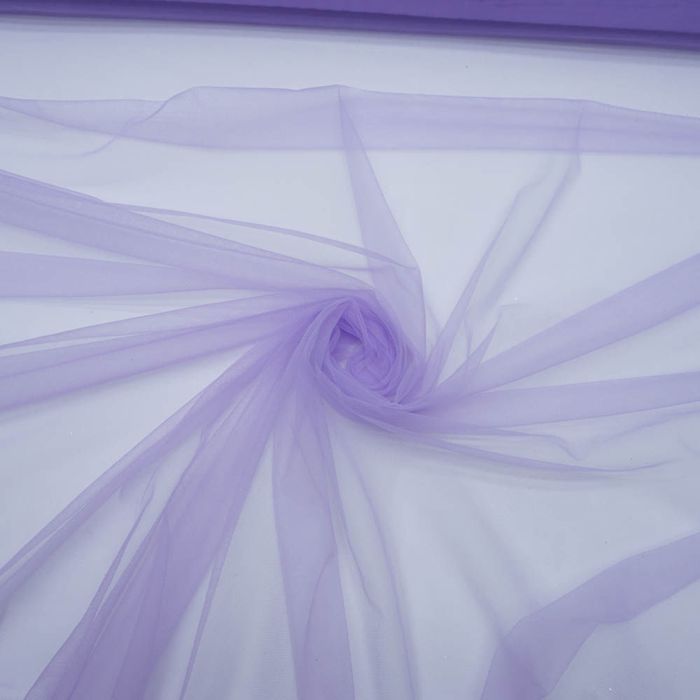 Tecido tule ilusione (ilusion) lilás lavanda