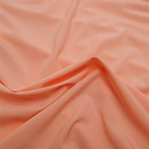 Tecido seda pluma salmão - un 65cm x 147cm