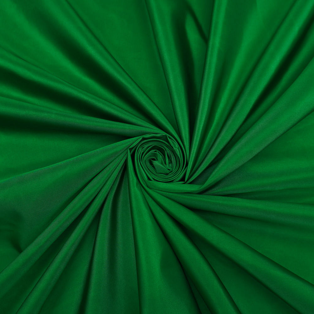 Tecido tafetá sevilha (verão) verde bandeira