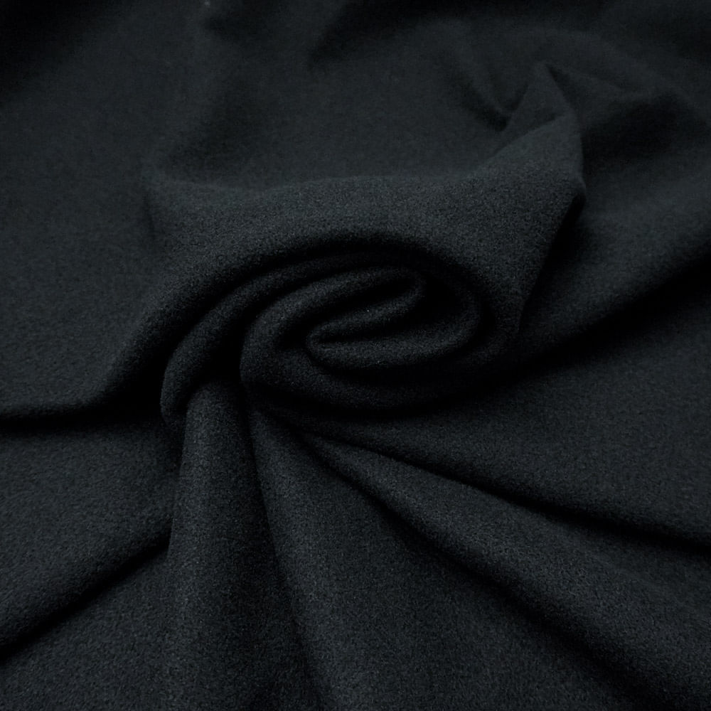 Tecido lã premium veneza preta