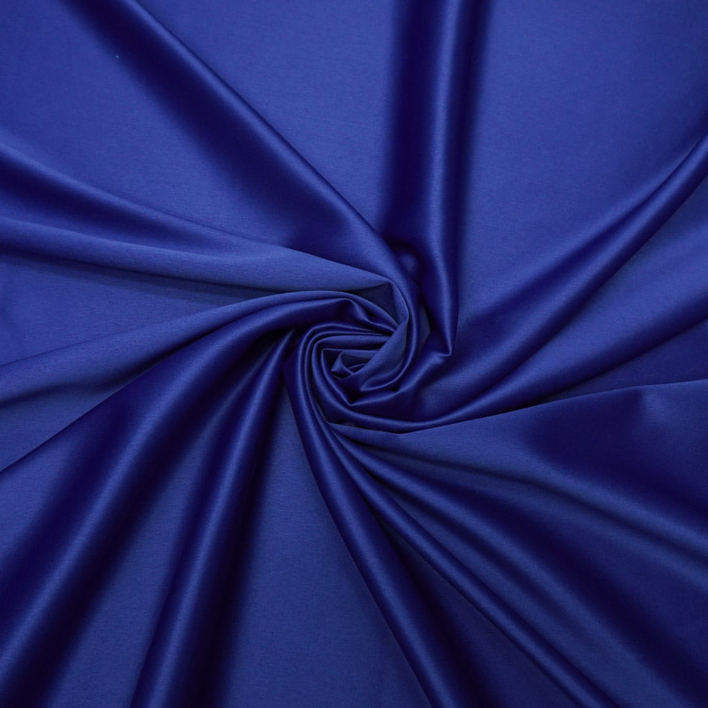 Tecido crepe pasquale azul royal
