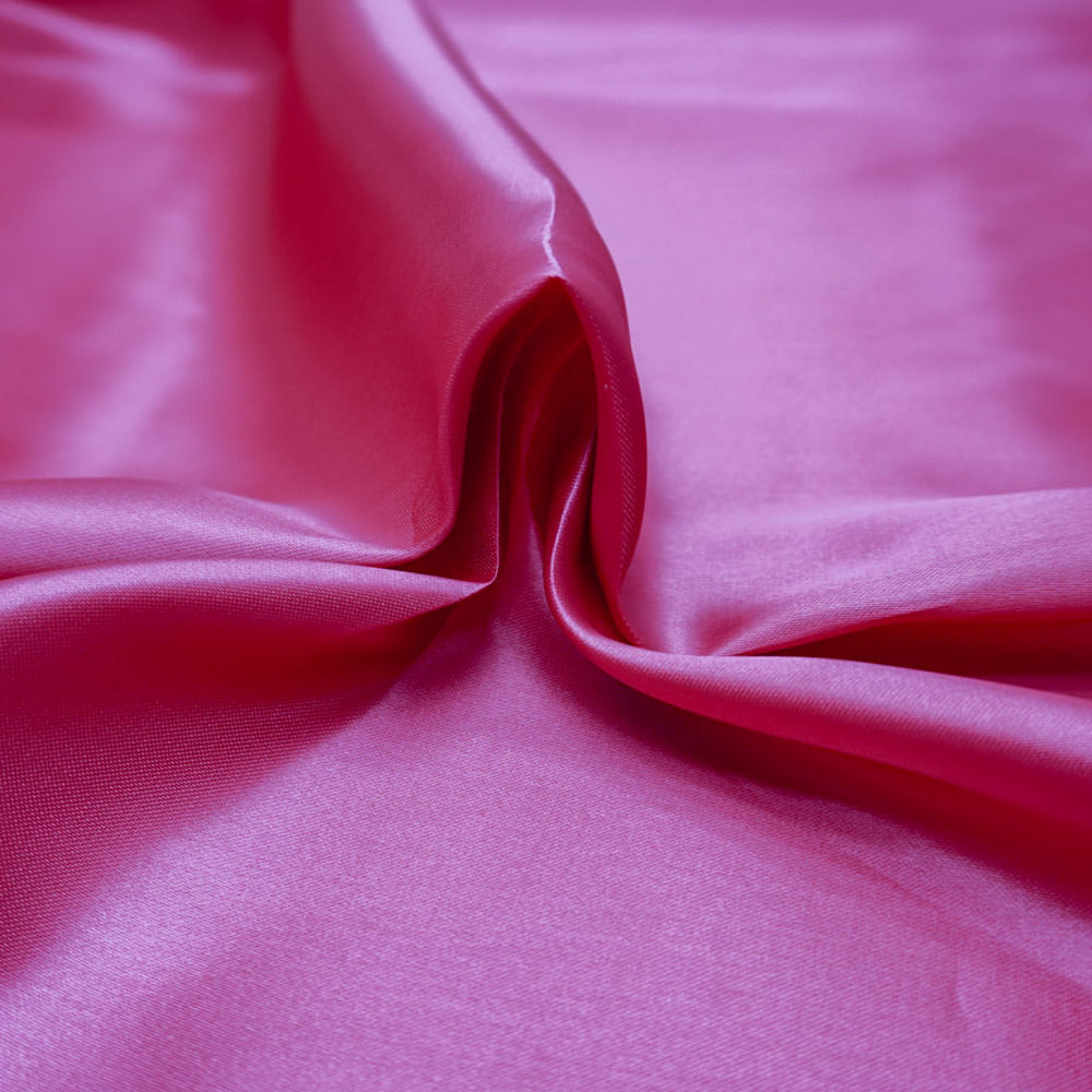 Tecido cetim charmousse pink