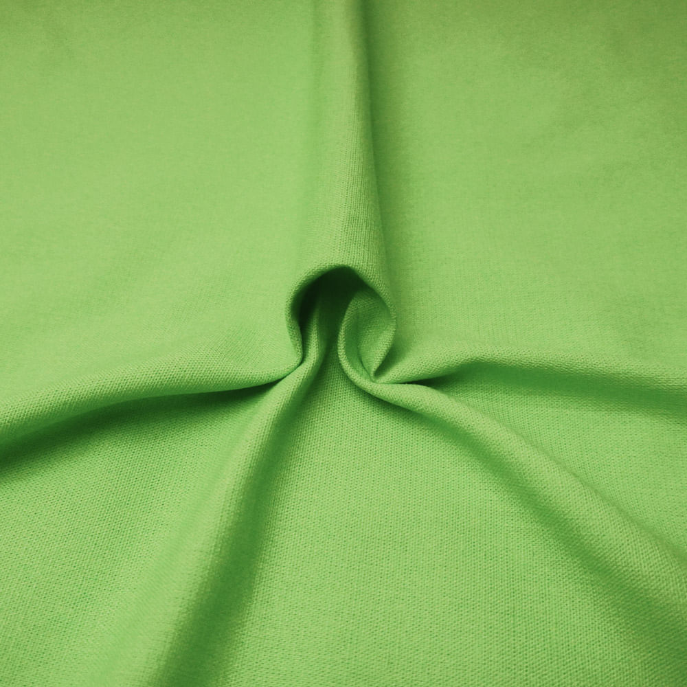 Tecido viscolinho com elastano verde