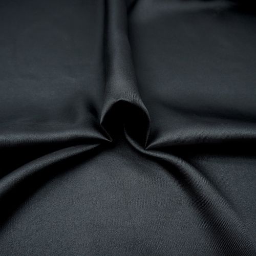 Tecido zibeline diagonal preto