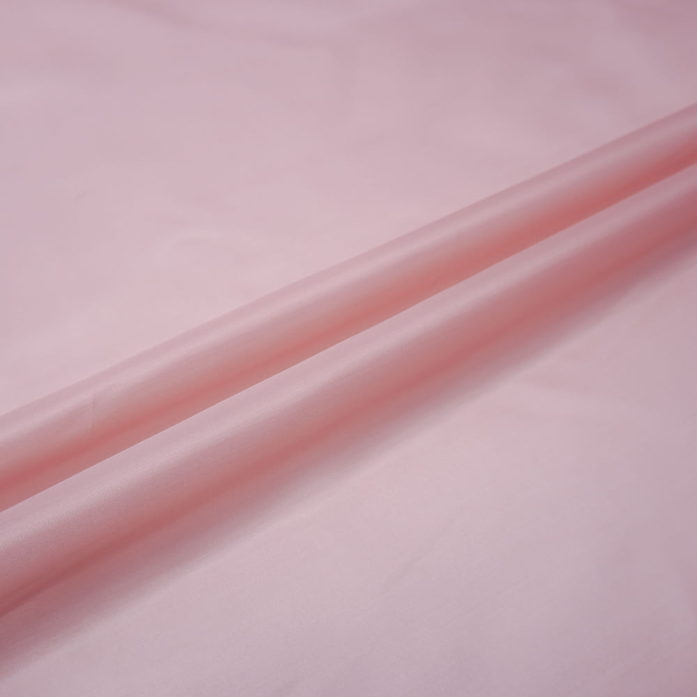 Tecido bemberg rosa chá (failete)