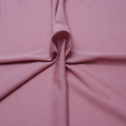 Tecido malha 2ª pele creponada rosa chá