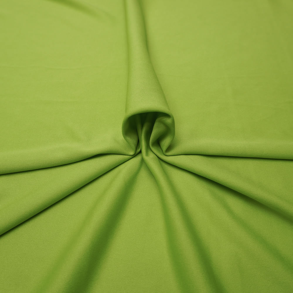 Tecido malha helanca verde lima