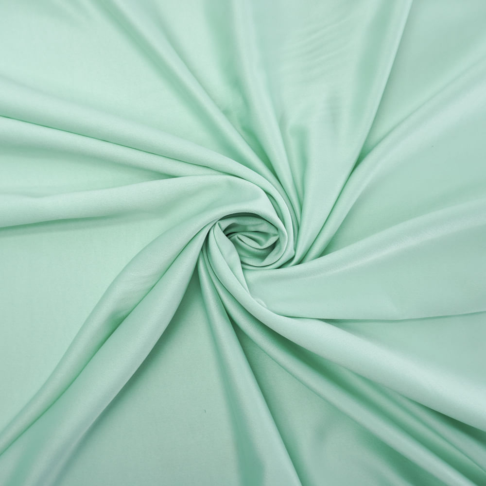 Tecido crepe pasquale verde tiffany