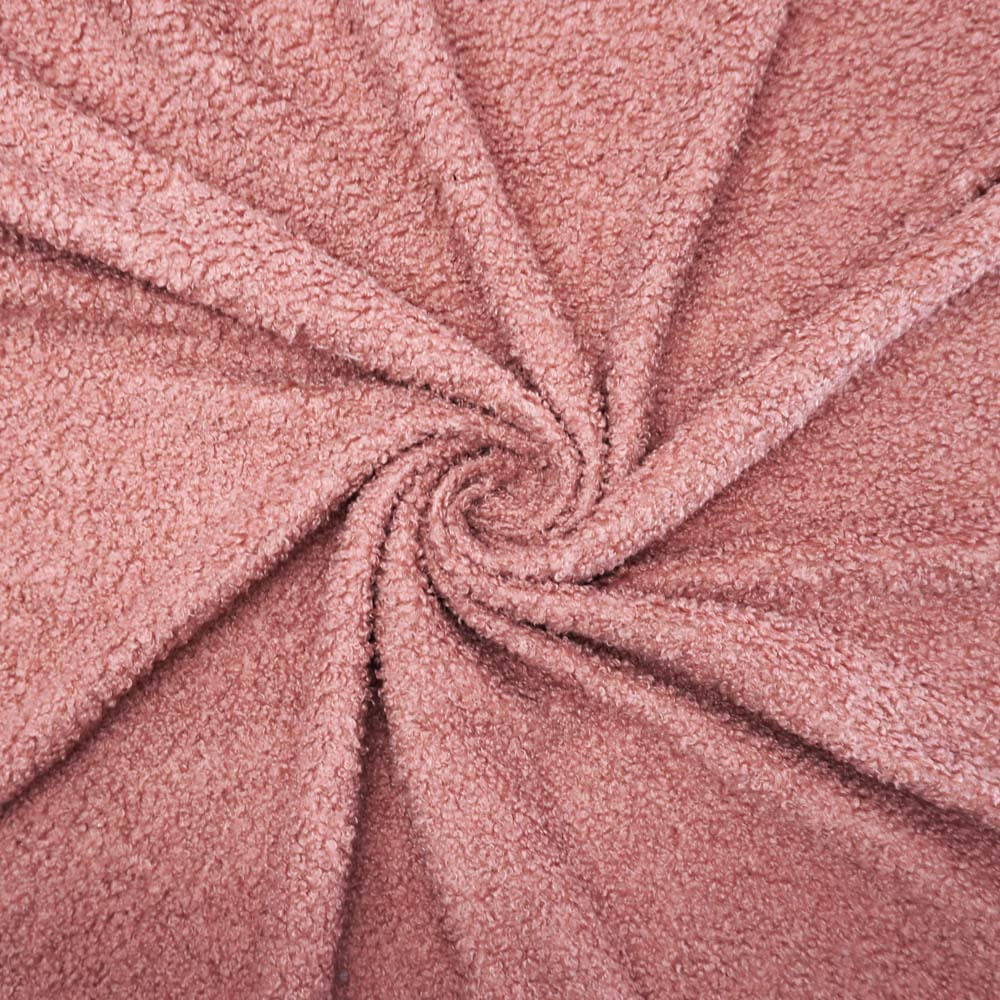 Tecido pele carneirinho rosa chá (outono/inverno)