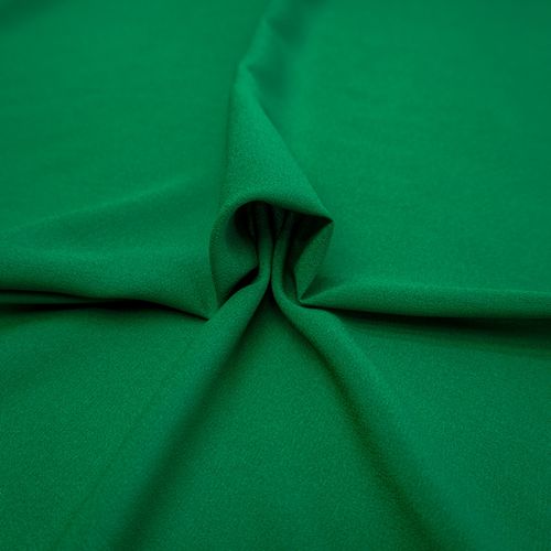 Tecido crepe musseline verde bandeira