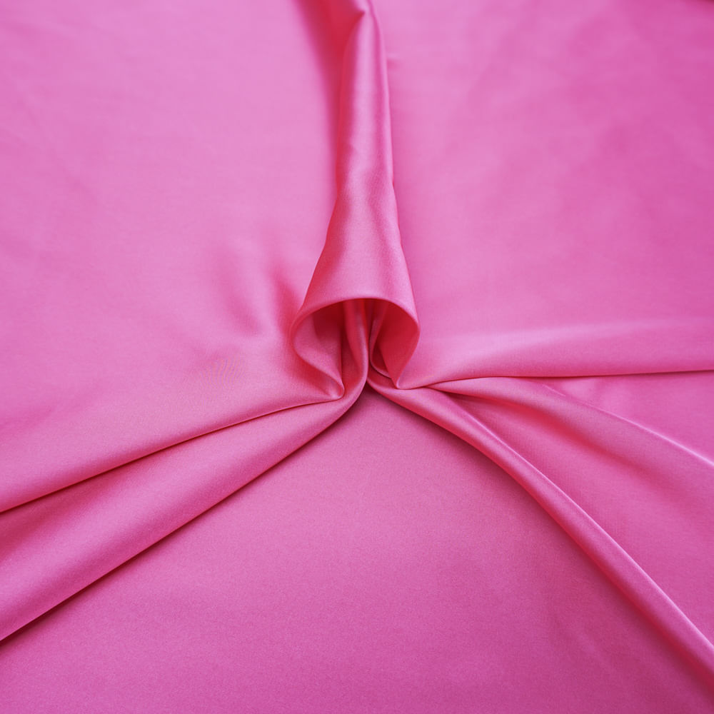 Tecido crepe lorraine pink