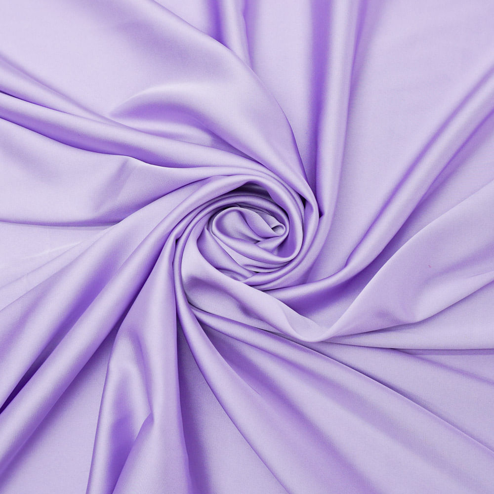 Tecido crepe lorraine lilás