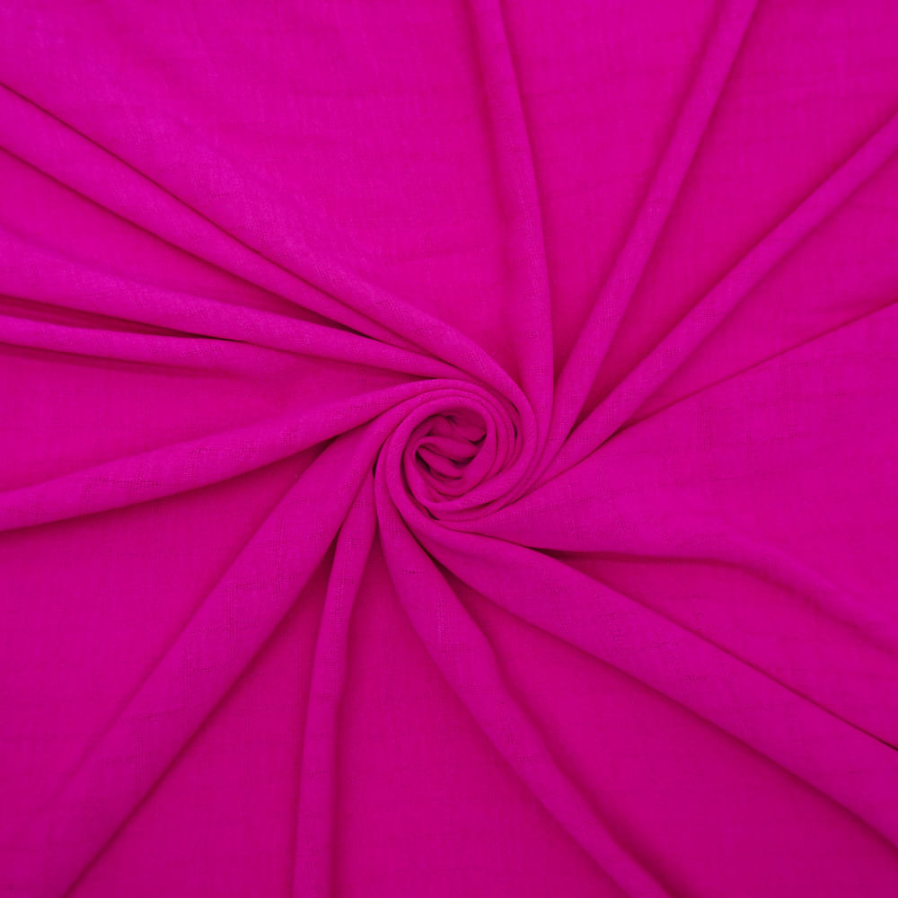 Tecido crepe summer magnetado pink