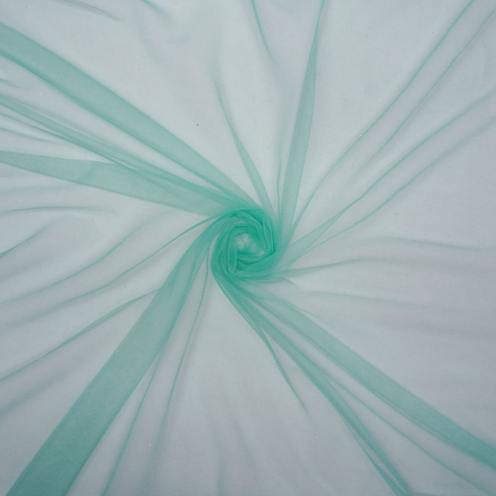 Tecido tule americano (ilusion) verde