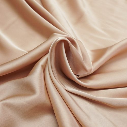 Tecido crepe lorraine nude