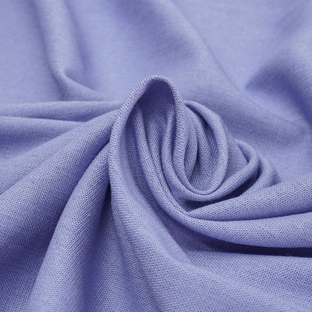 Tecido viscolinho com elastano azul senenity