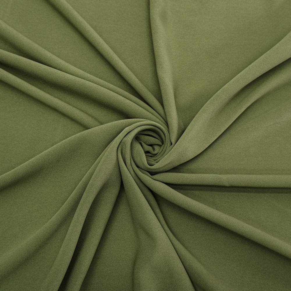 Tecido alfaiataria leve especial verde oliva