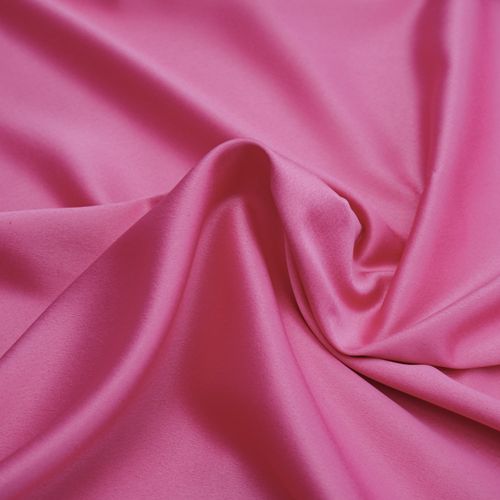 Tecido crepe valentino leve rosa chiclete