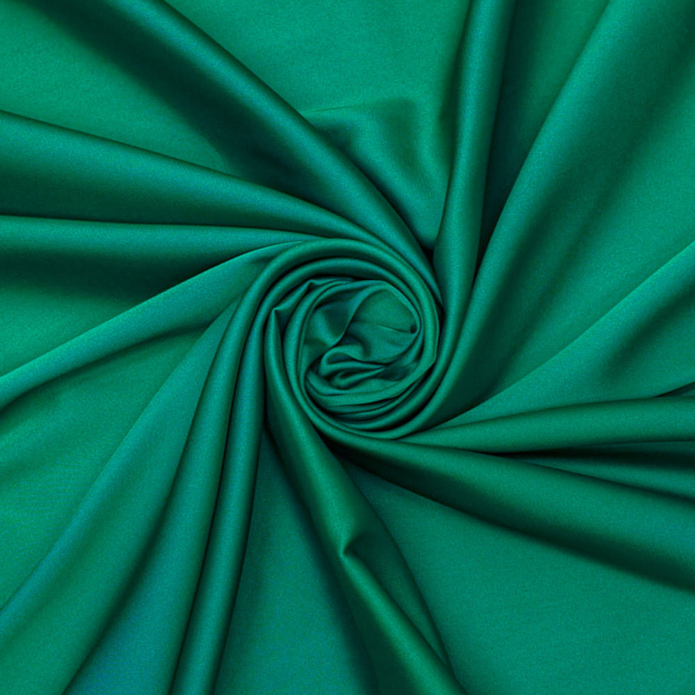 Tecido crepe lorraine verde esmeralda